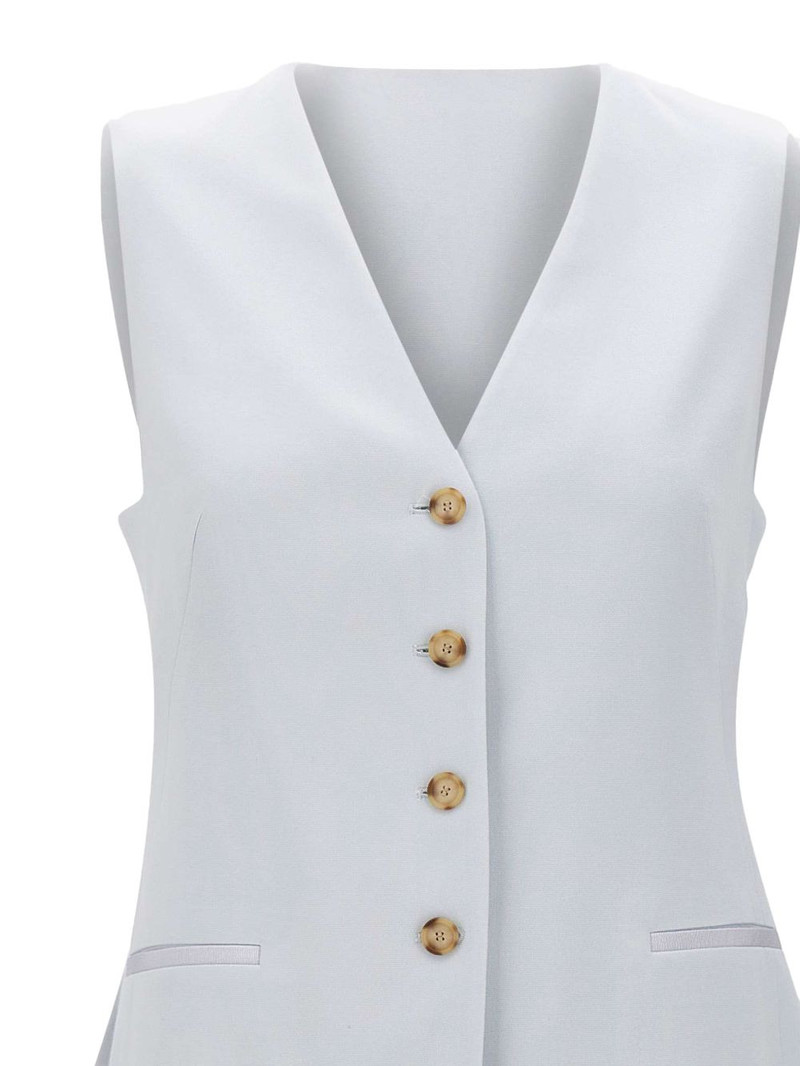 V-neck button waistcoat 5