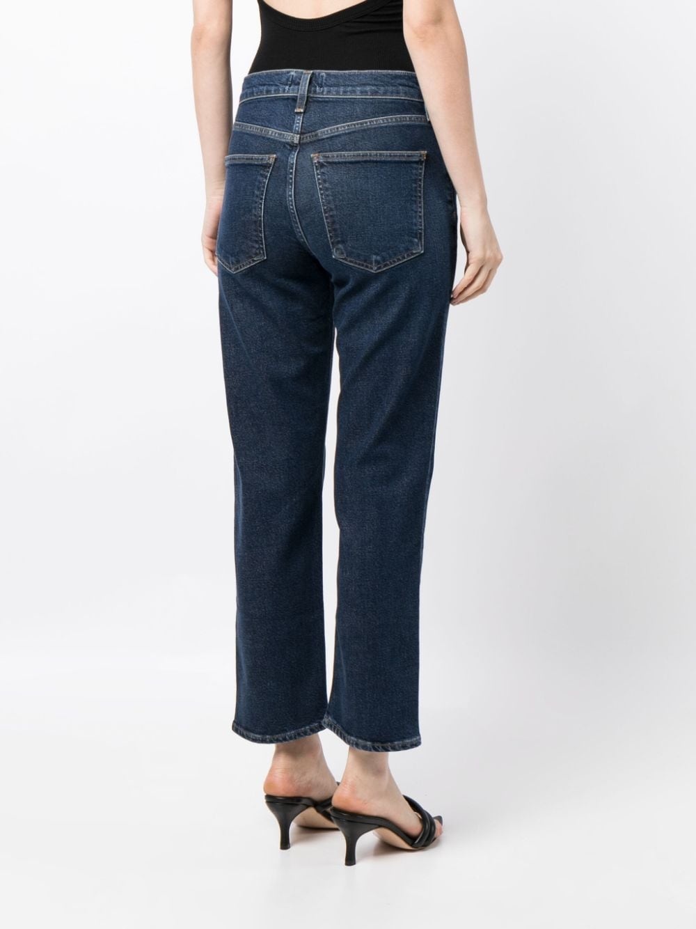Kye straight-leg cropped jeans - 4