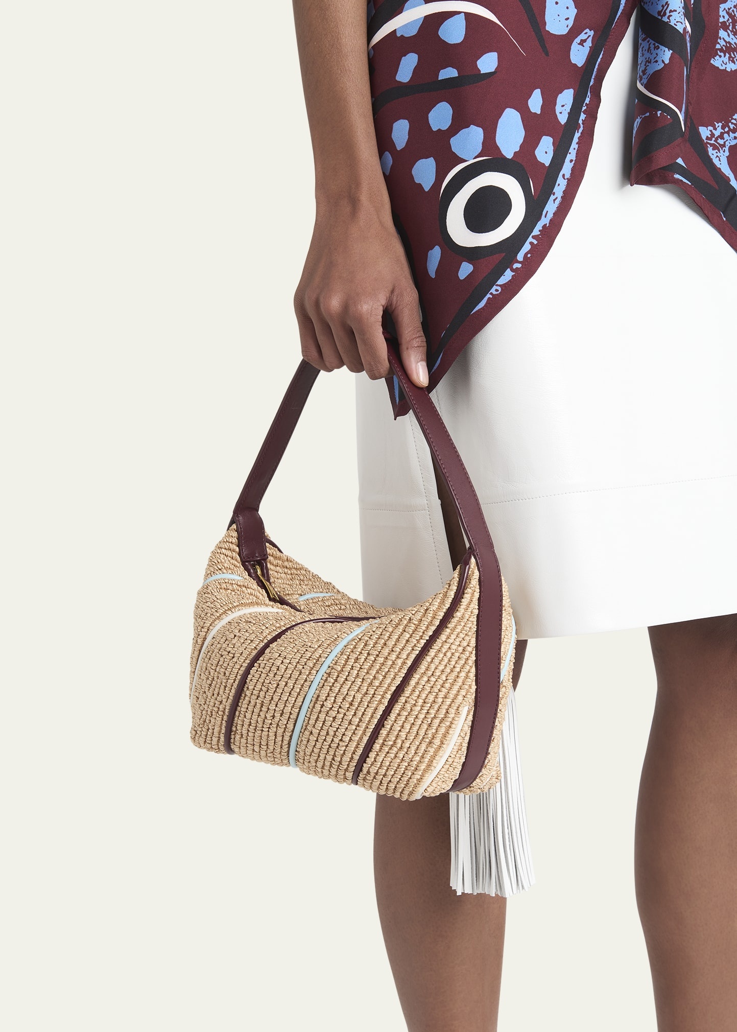Wallace Mini Striped Shoulder Bag - 2