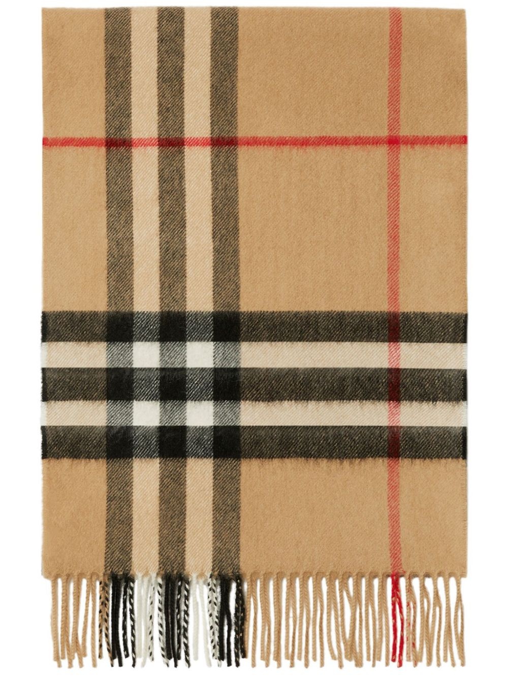 The Classic Check cashmere scarf - 1