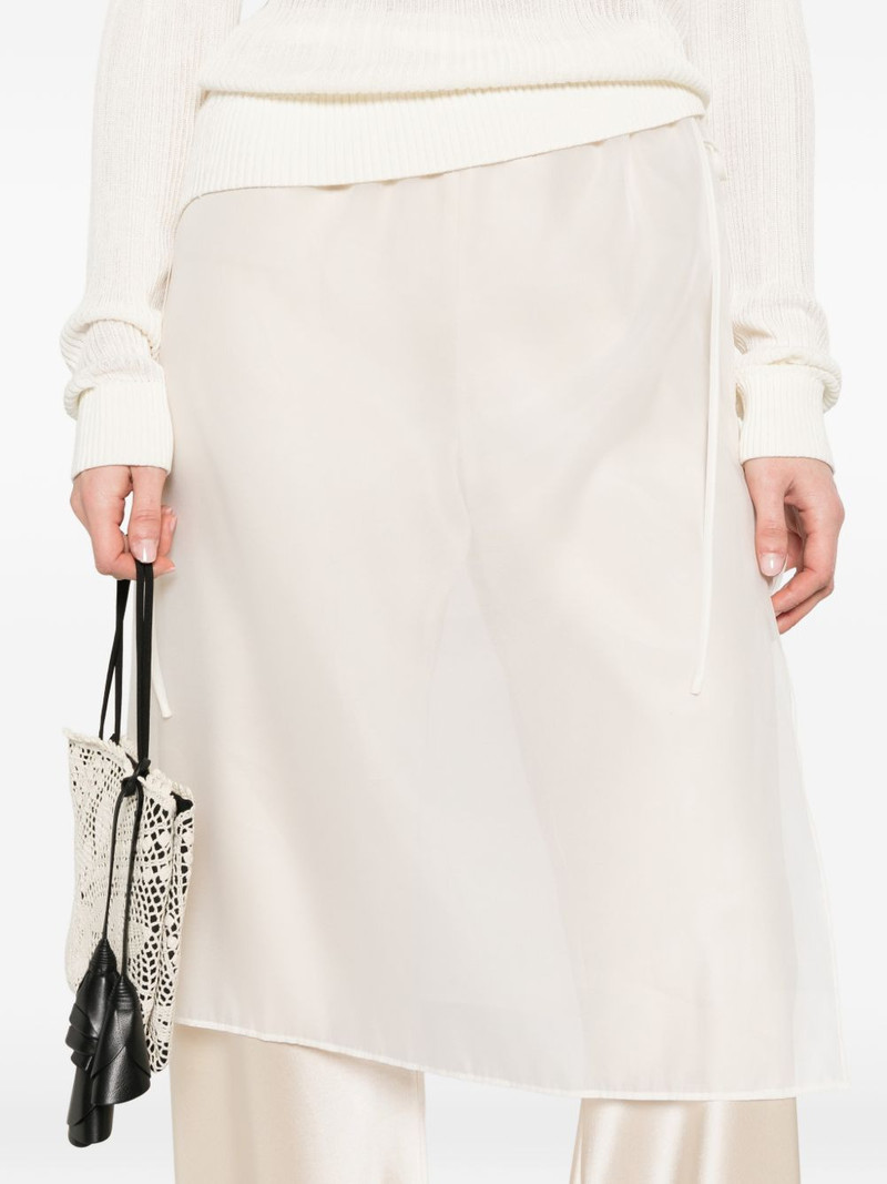 drawstring midi skirt 5