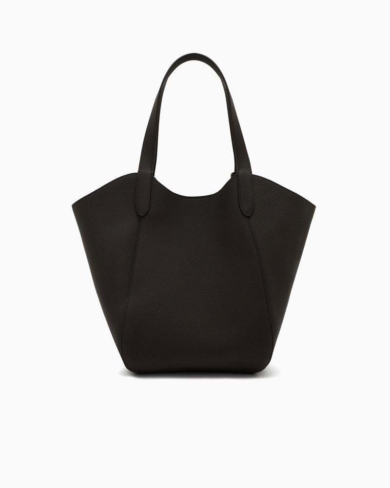 MEDIUM PEBBLED LEATHER HANDBAG 3