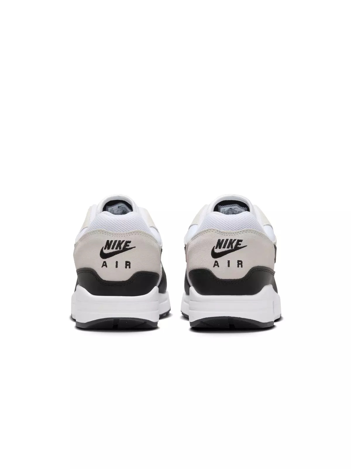 Air Max 1 "White/Summit White/Black" Men's Shoe - 5