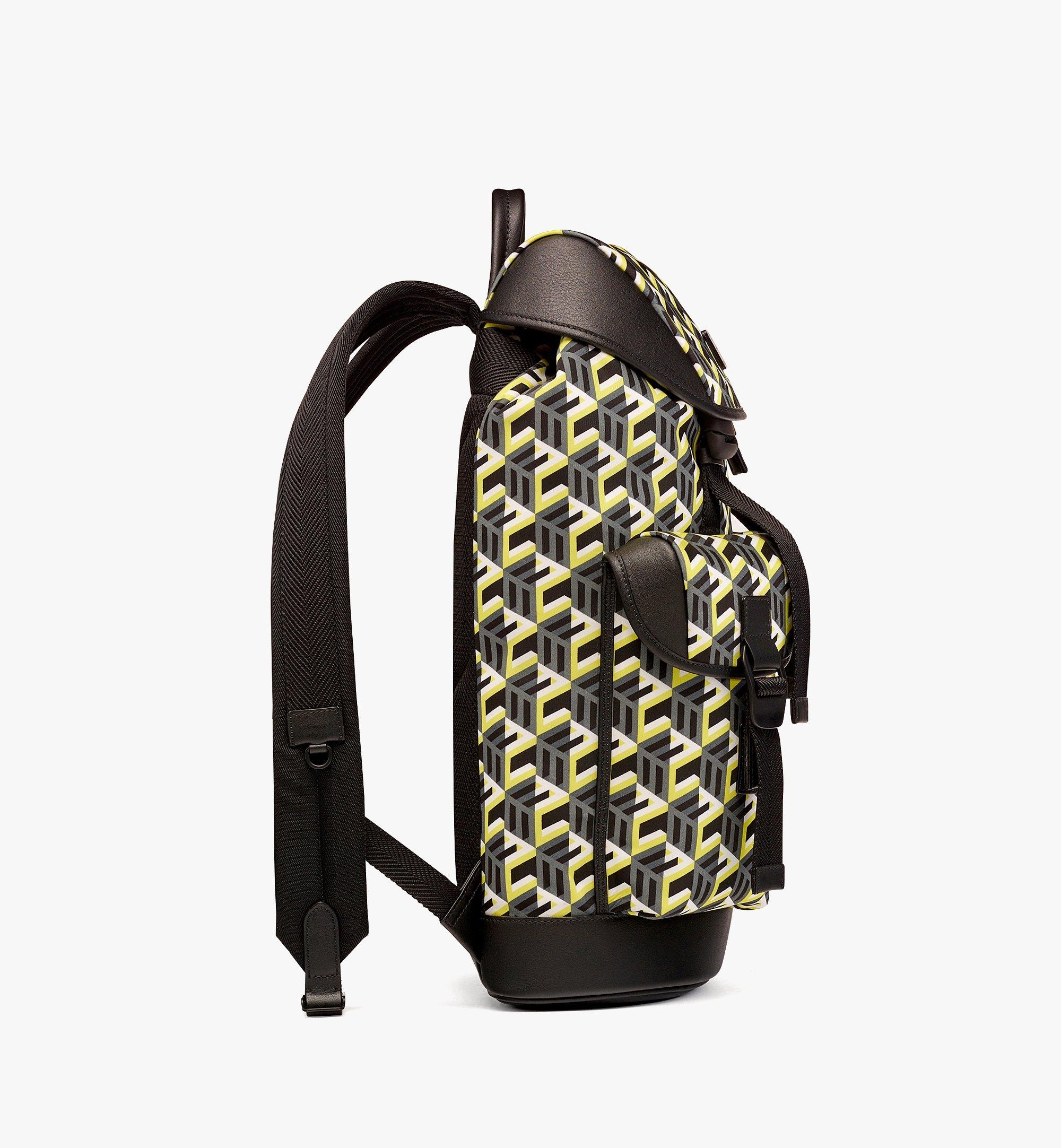 Brandenburg Backpack in Cubic Monogram Nylon - 3