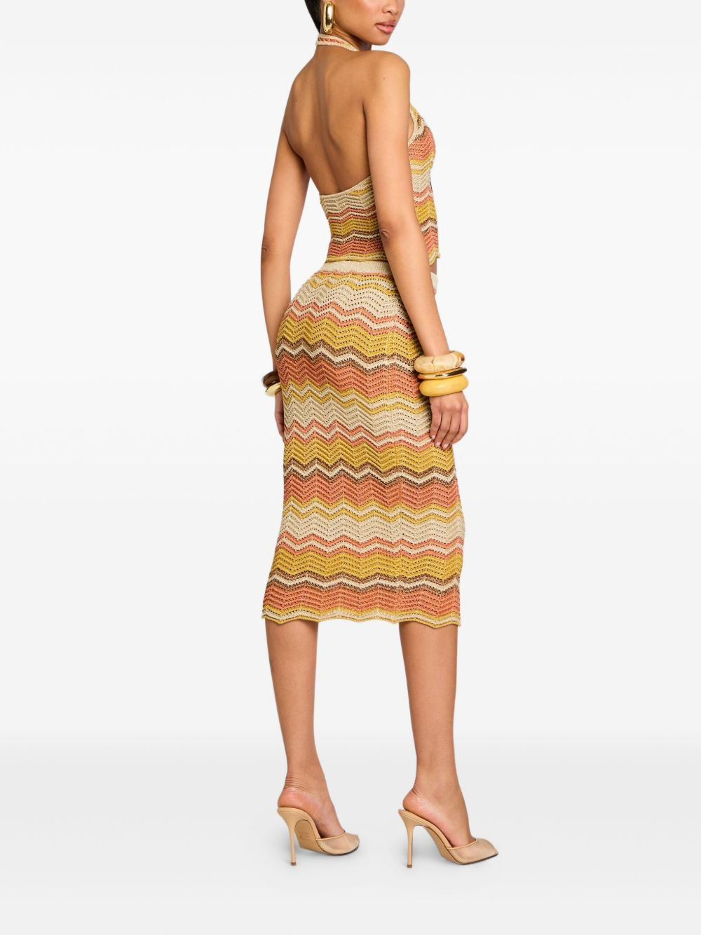 Luz crochet halterneck top - 4