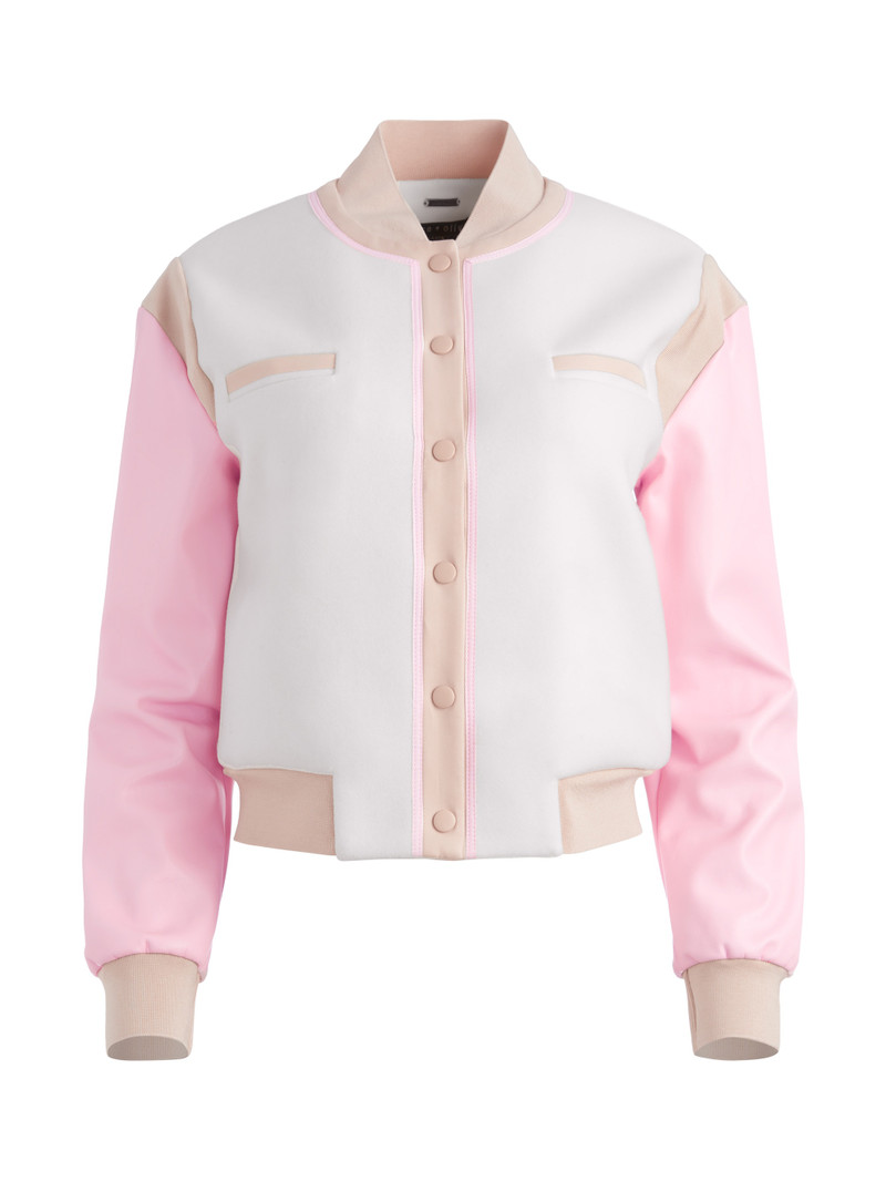 KERI VEGAN LEATHER VARISTY JACKET 1