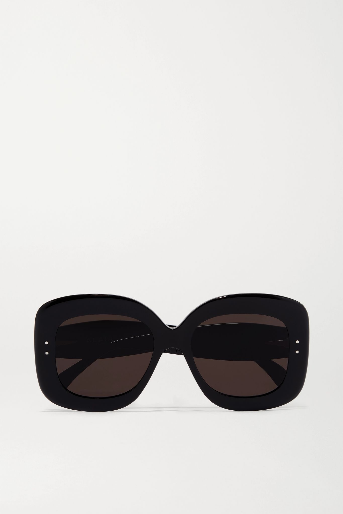 Square-frame acetate sunglasses  - 1