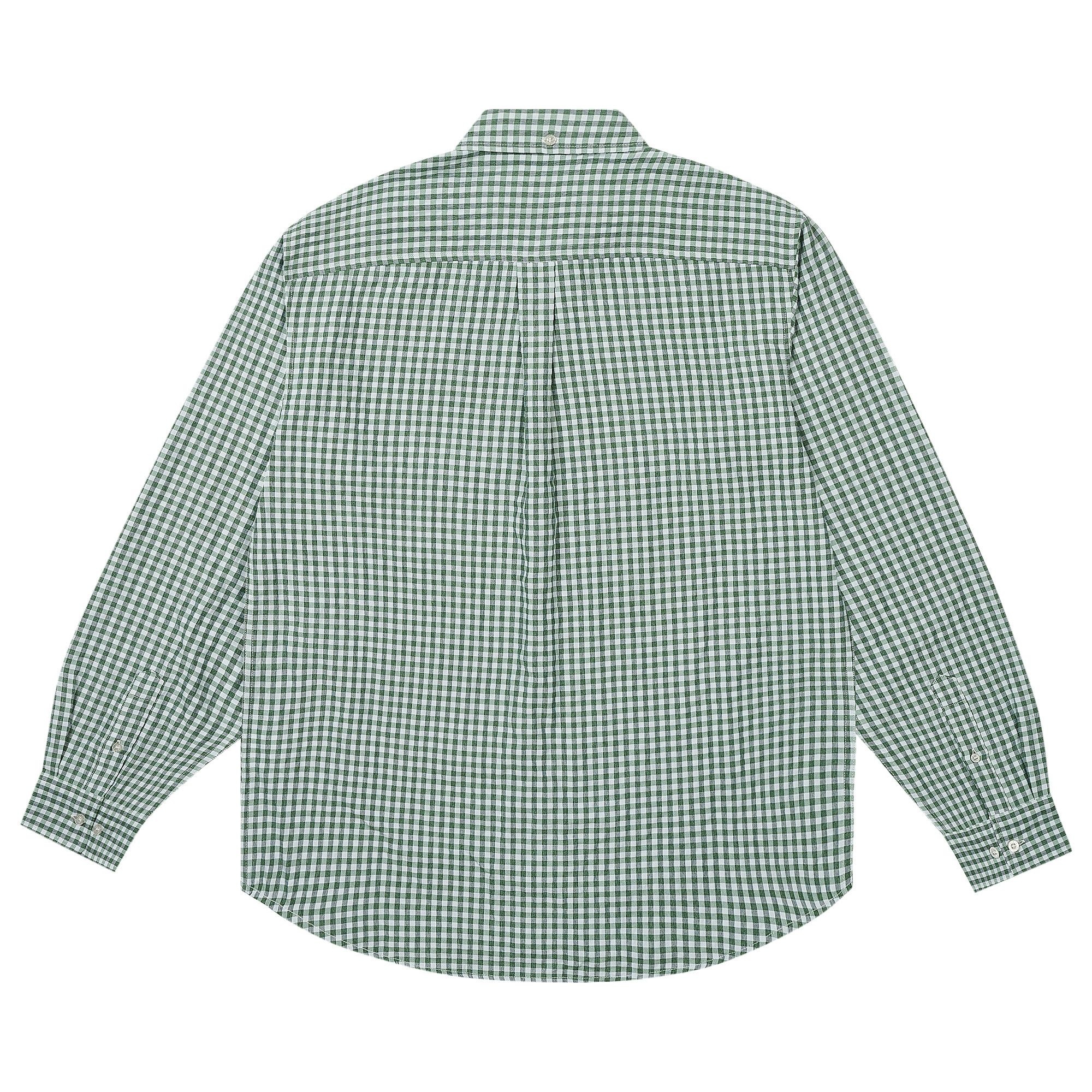 Palace Seersucker Oxford Shirt 'Green Gingham' - 2