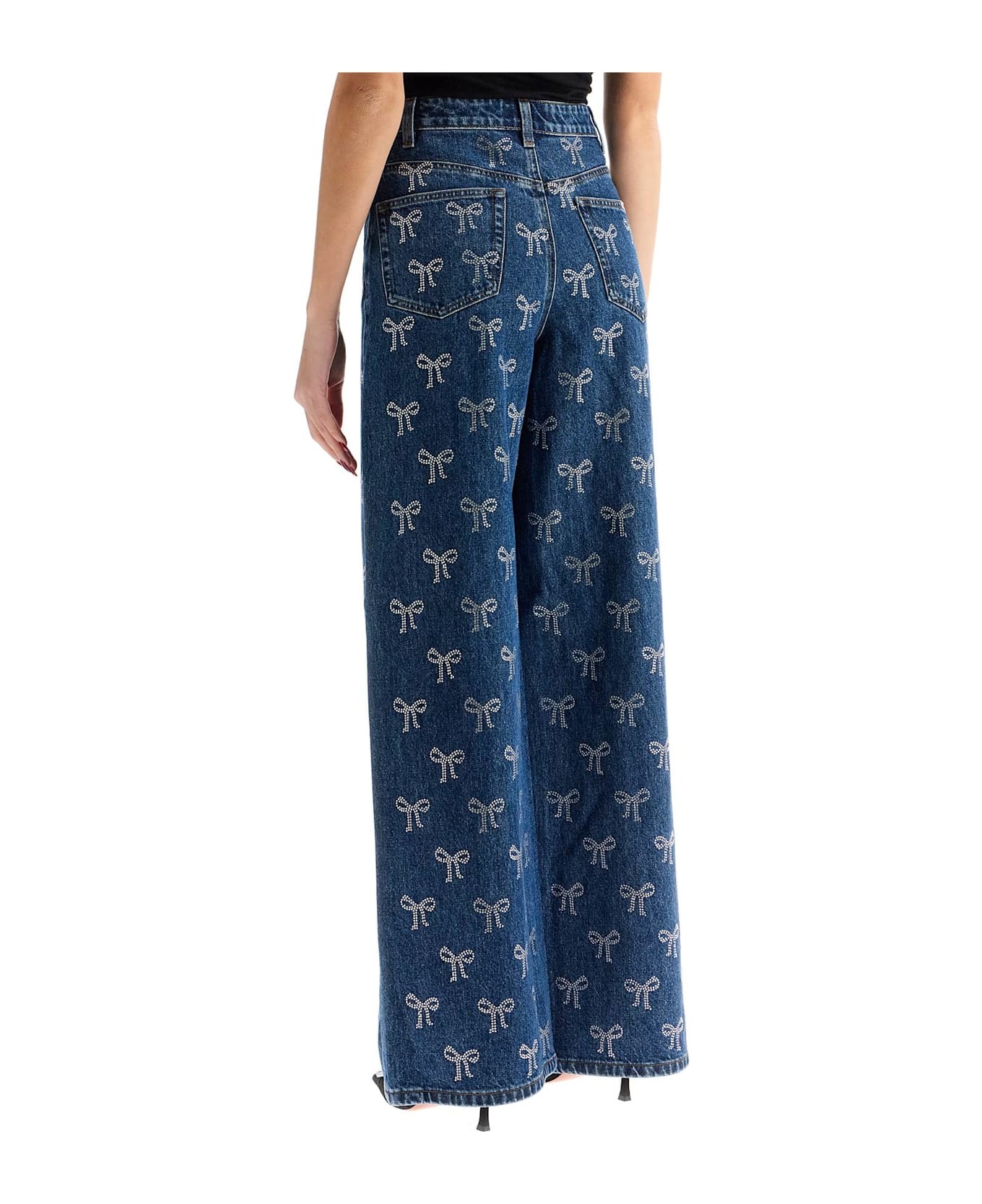 Decorated Straight Leg Jeans - 3