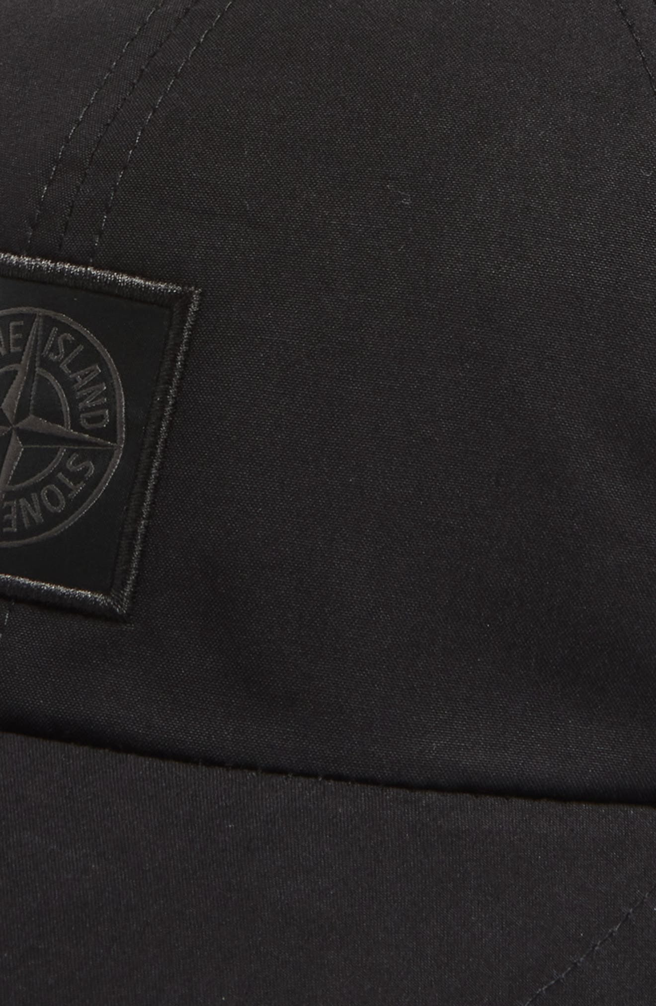 Stone Island Ghost Compass Logo Patch Baseball Cap in V0029 Black at Nordstrom - 3
