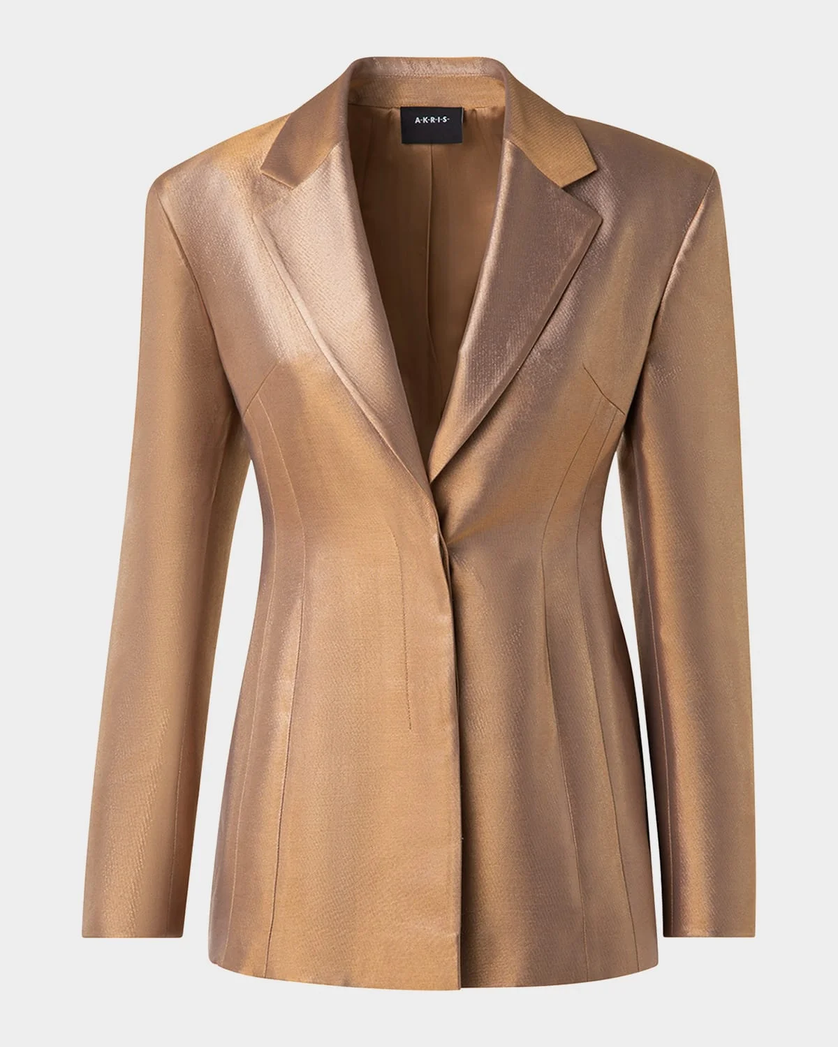 Walker Metallic Single-Breasted Jacket - 1