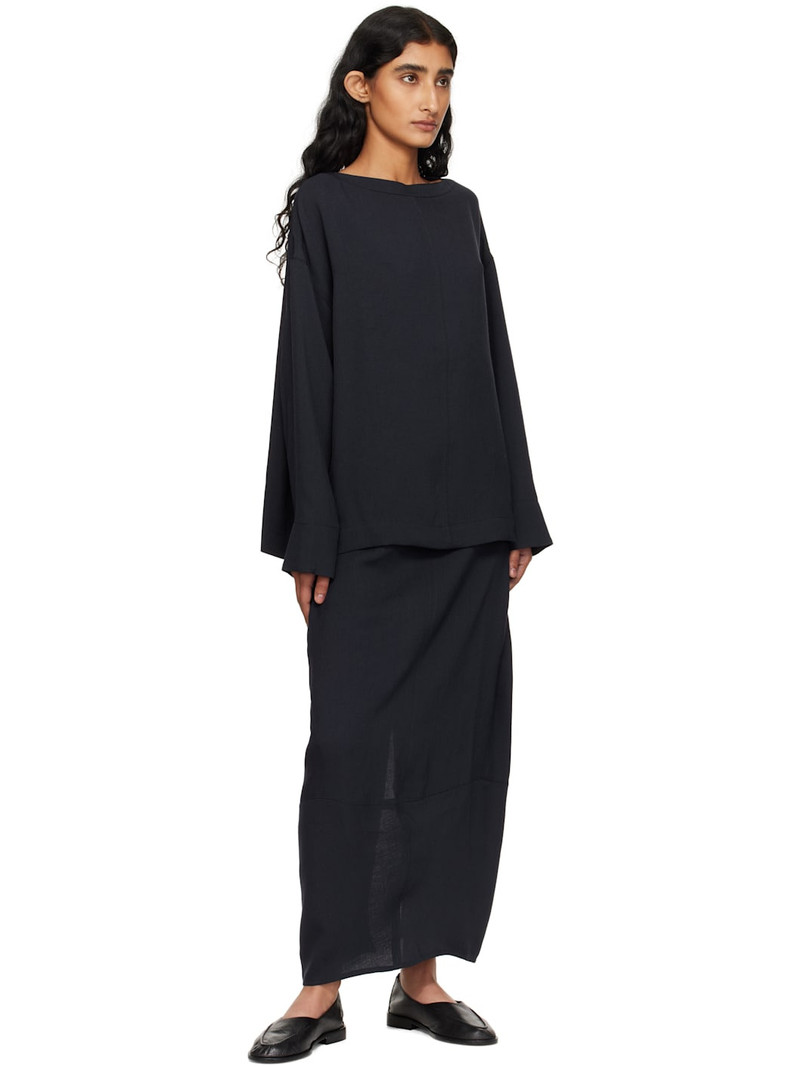 Studio Nicholson Navy Lory Blouse outlook