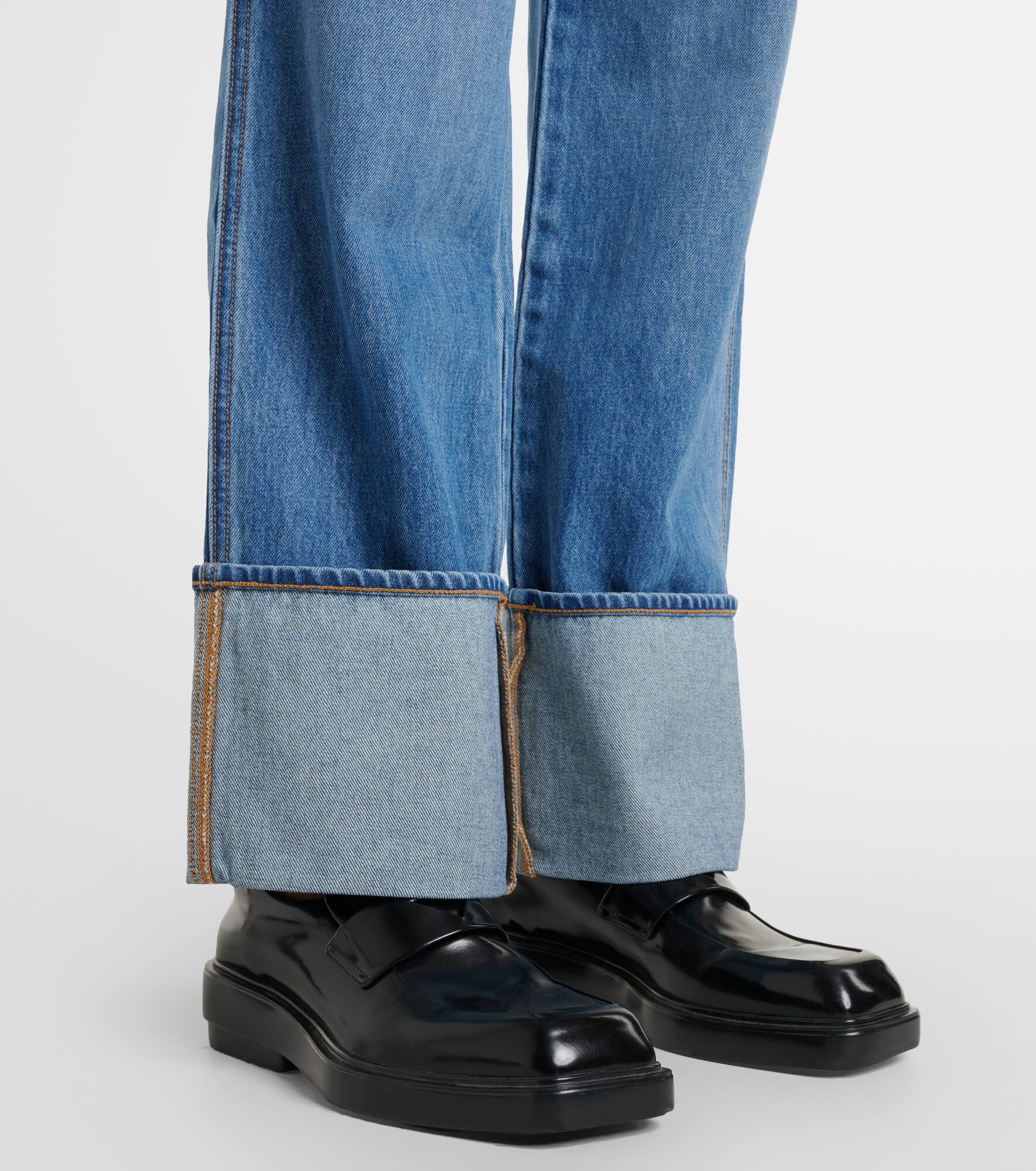 Dylan high-rise straight jeans - 5
