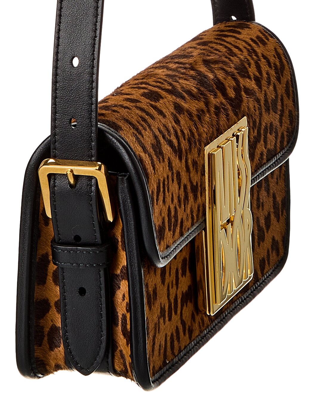 Dior Miss Dior Haircalf & Leather Shoulder Bag - 3