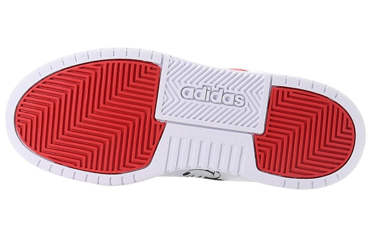 (WMNS) adidas NEO X Disney Entrap 'White Red' FW7011 - 5