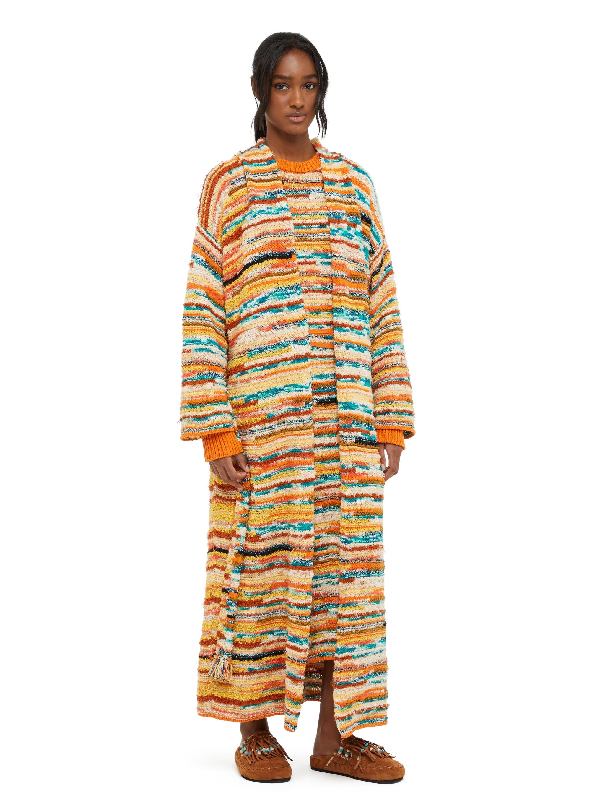 Madurai Stripes Coat - 7