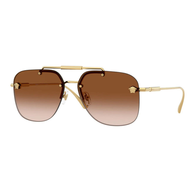 Versace Men's Black Aviator Sunglasses VE2296 1002/13 - 1