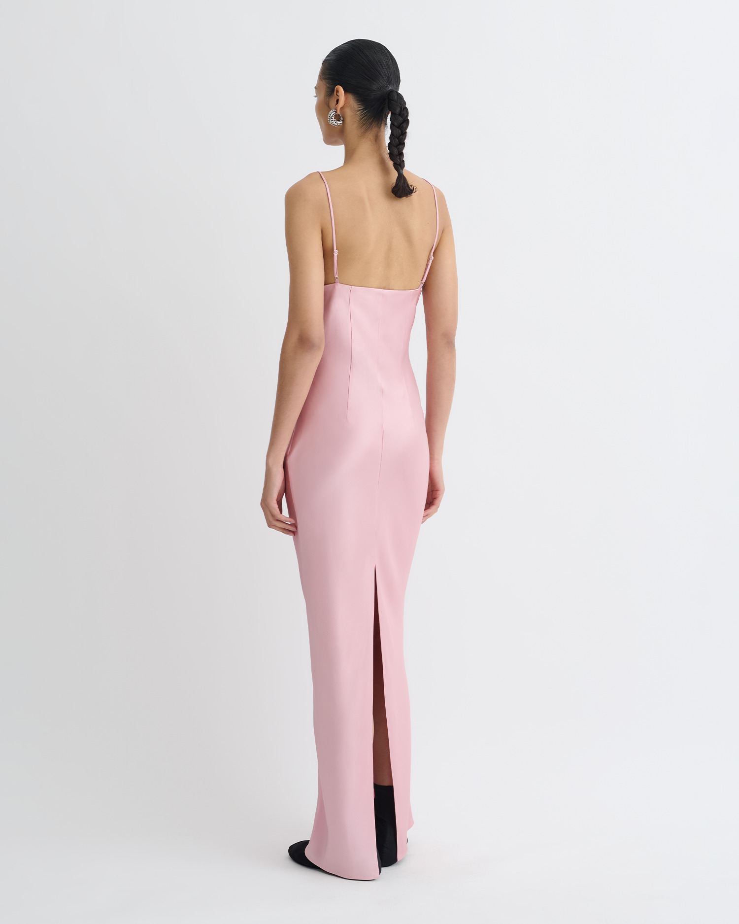 Slip Satin Maxi Dress - 2