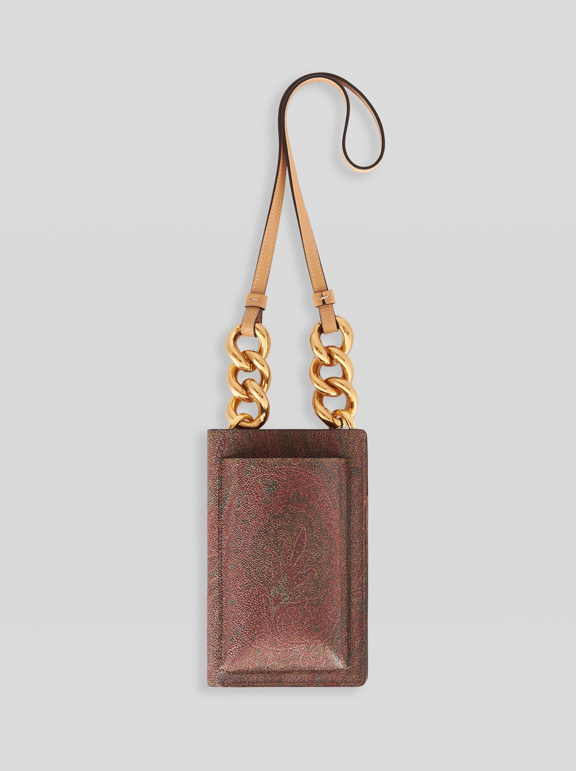PAISLEY PHONE HOLDER WITH CHAIN 1
