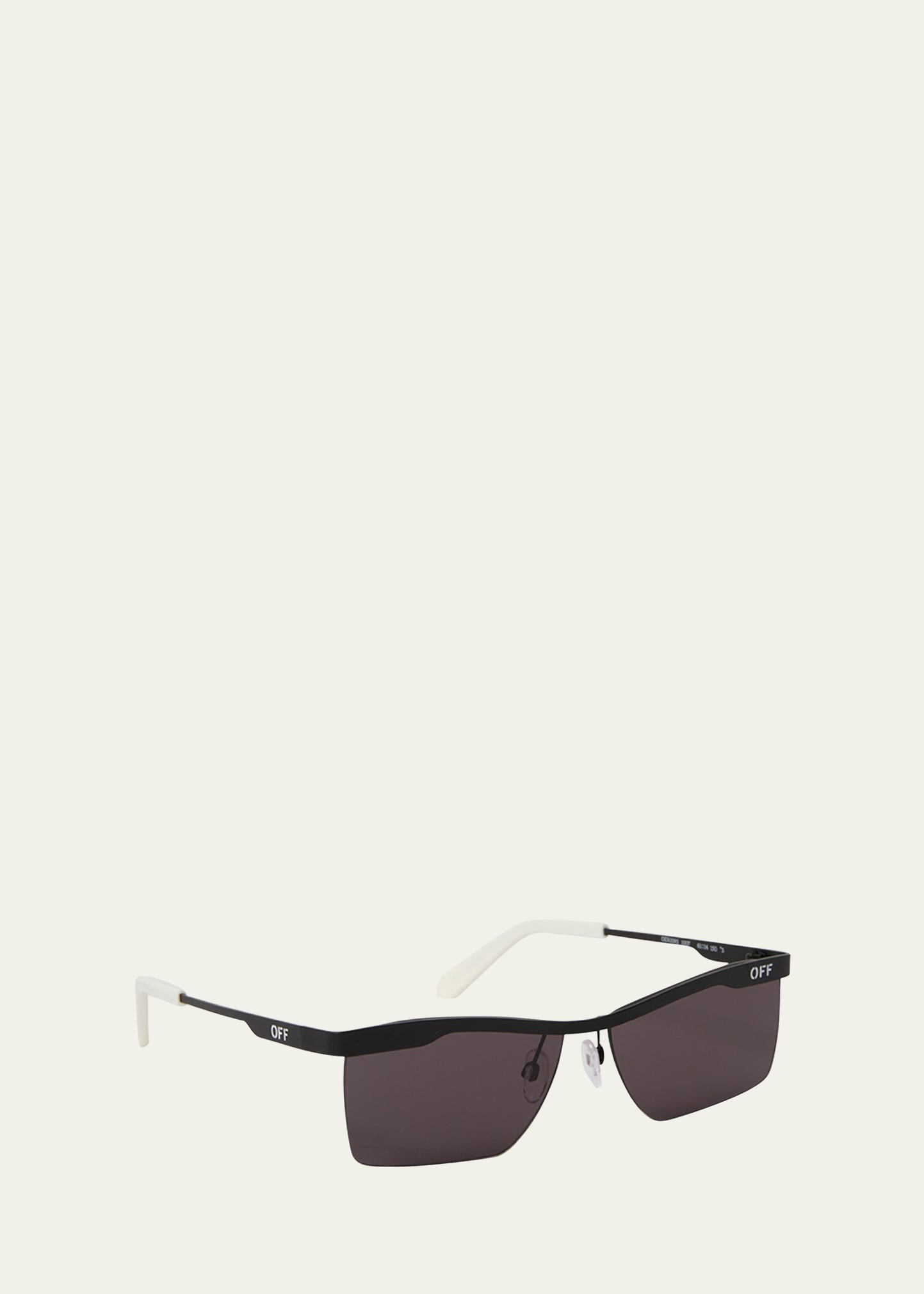Men's Rimini Metal Rectangle Sunglasses - 2