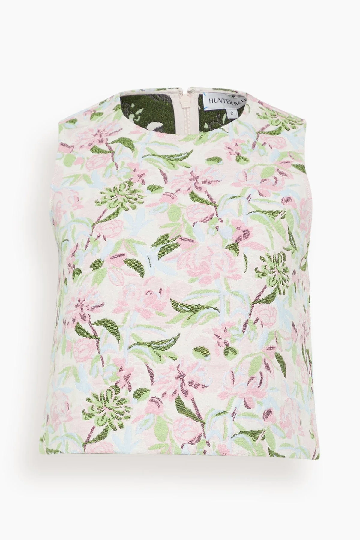 Rebecca Top in Magnolia Grove Jacquard - 1
