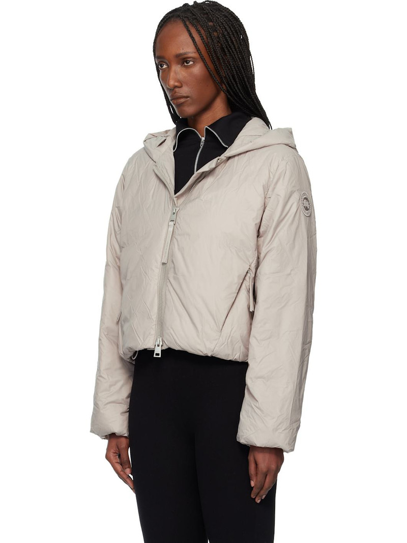 Canada Goose Gray Elba Down Jacket outlook