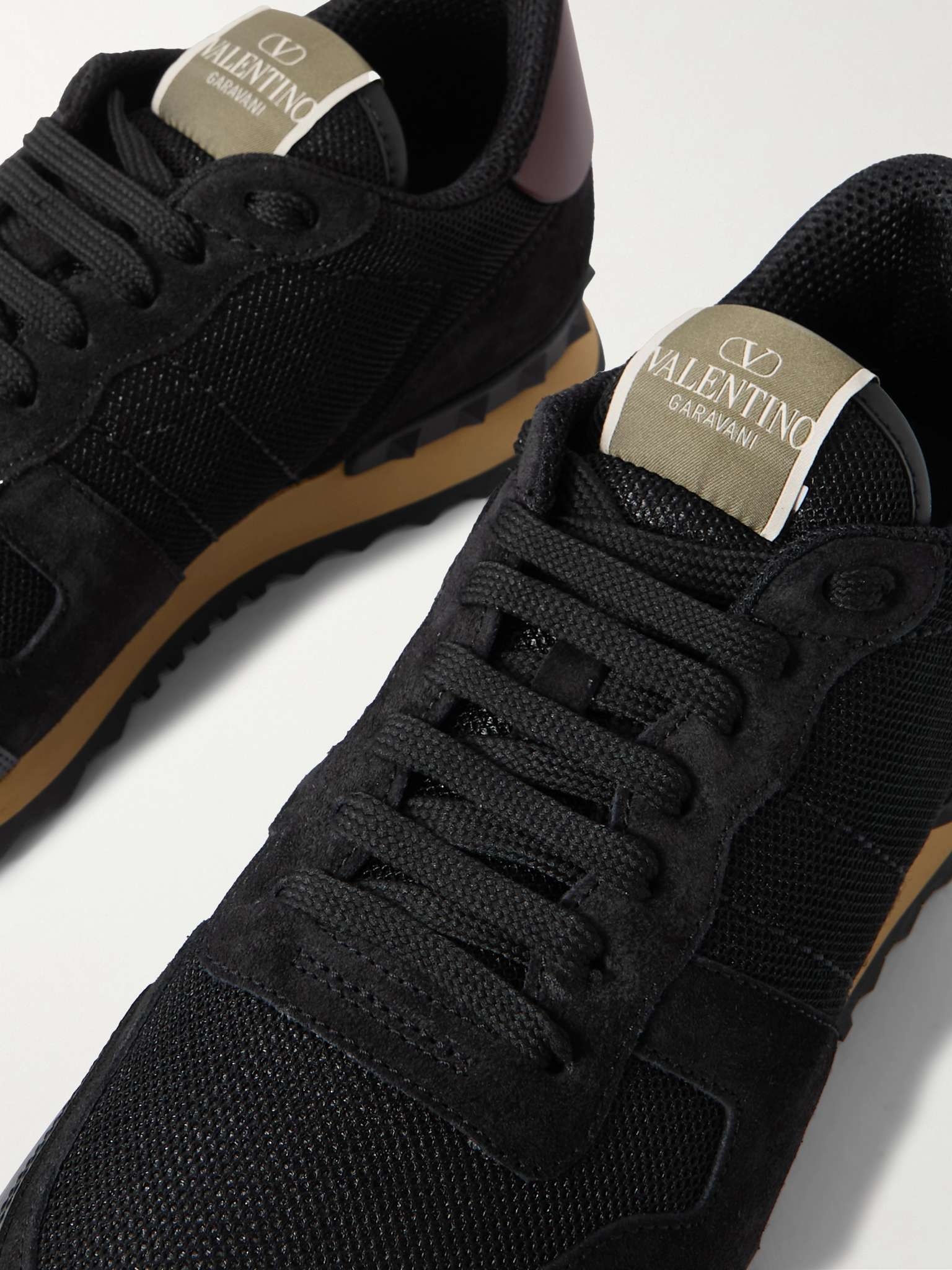 Rockrunner Suede, Leather and Mesh Sneakers - 6