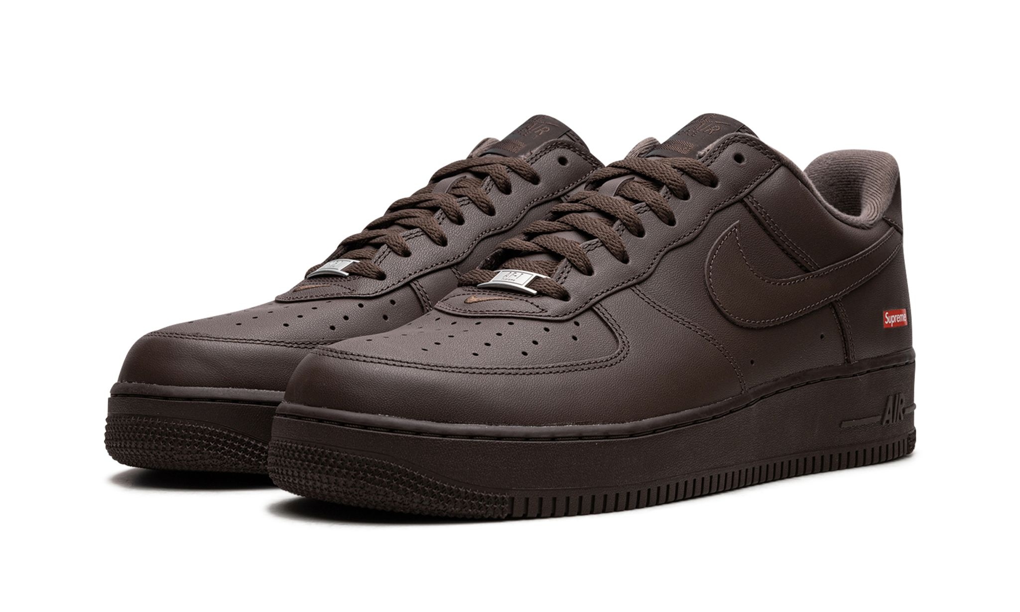 Air Force 1 "Supreme - Mini Box Logo Brown" - 2