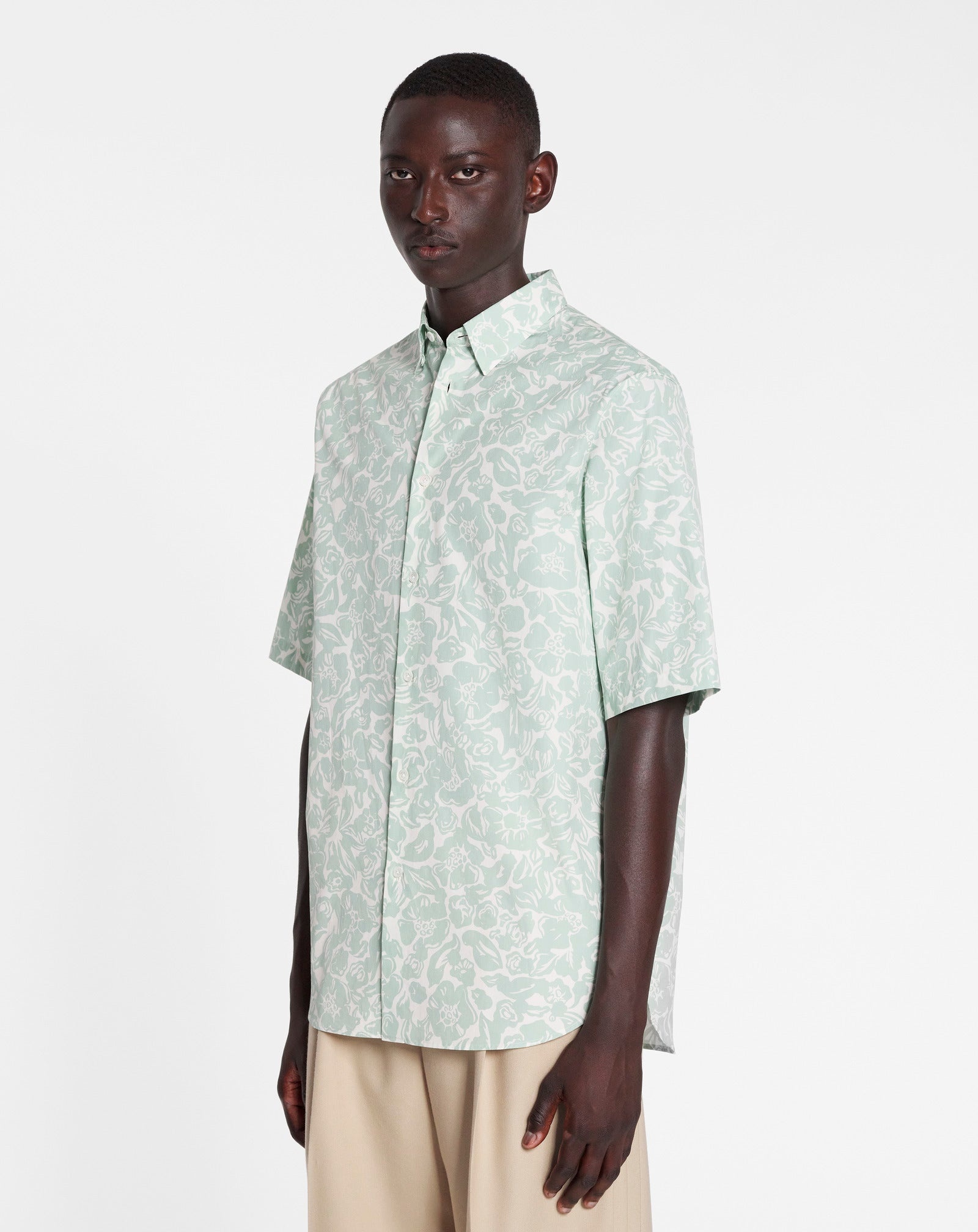 PRINTED SHORT SLEEVE SHIRT - 3
