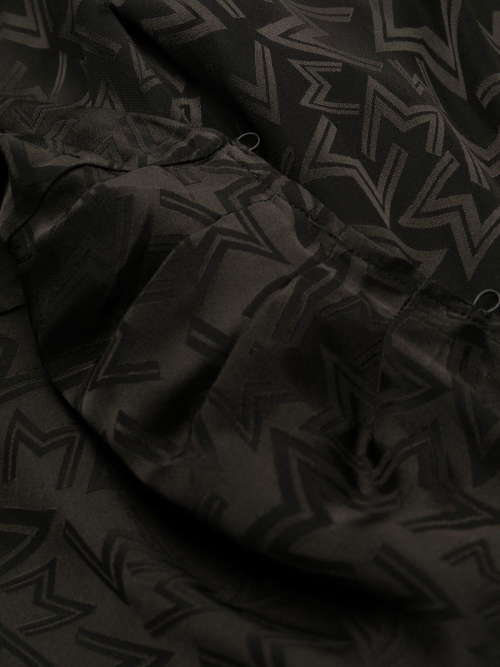 monogram-print mini dress - 6