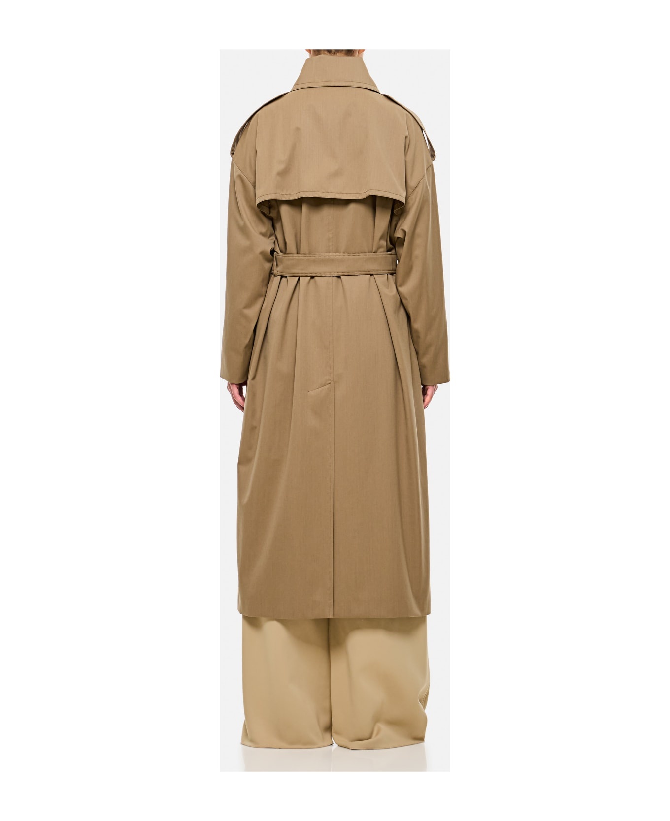 Salpa Cotton Trench Coat - 2