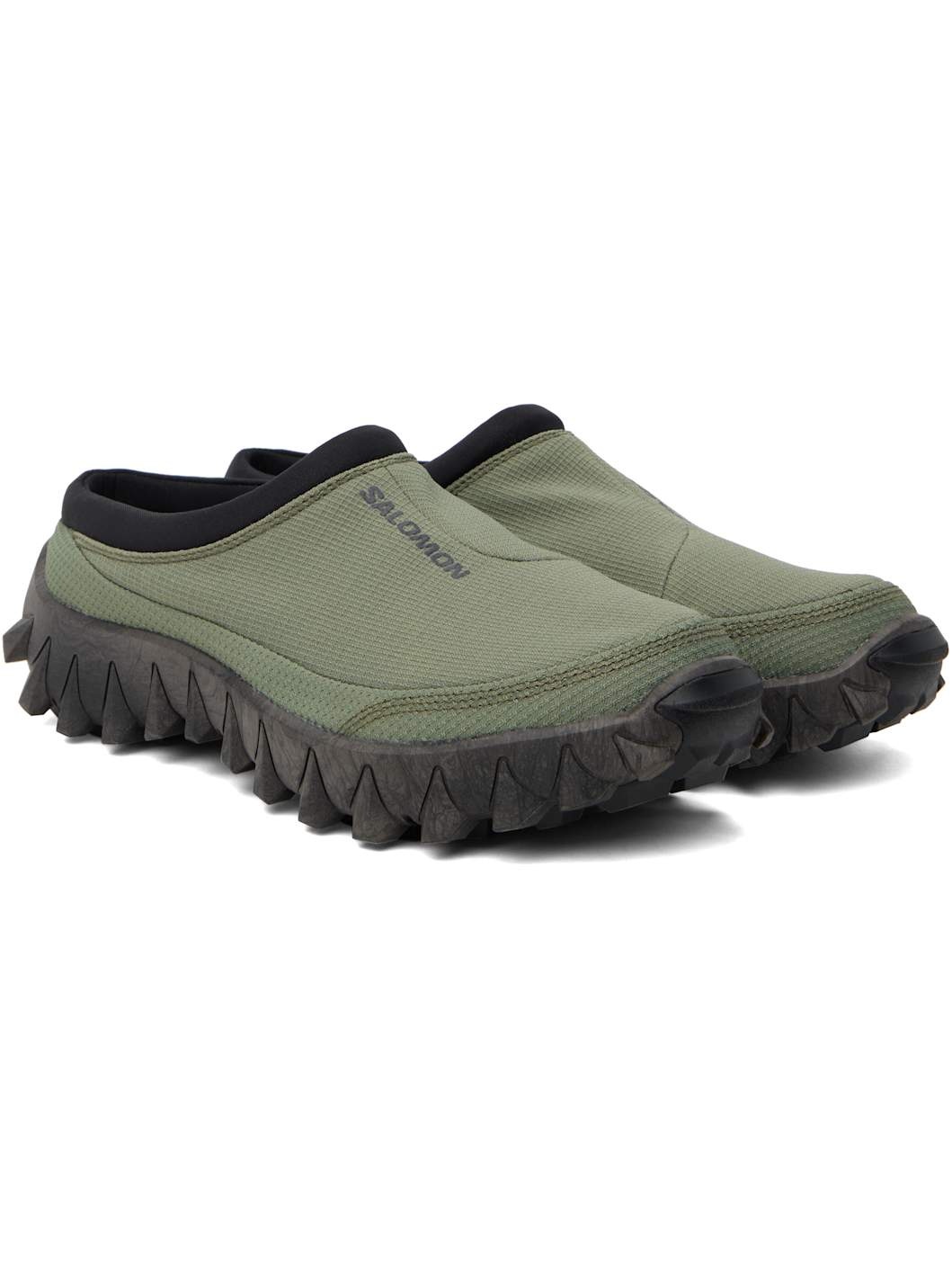 Khaki Snowclog Slippers - 4