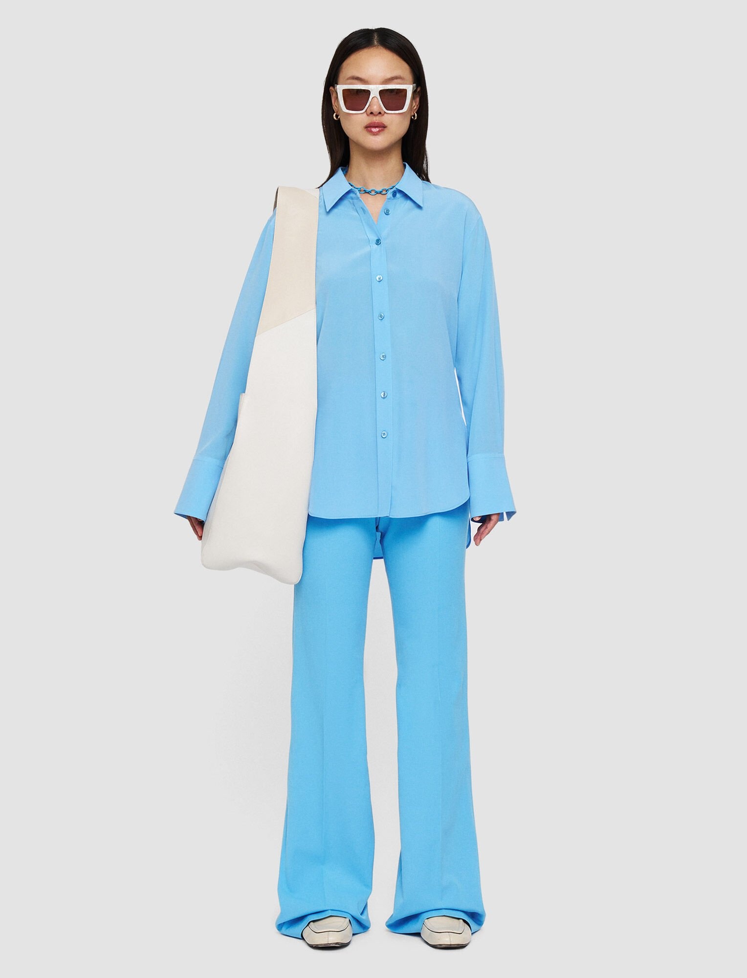 Silk Crepe de Chine Joe Blouse - 2