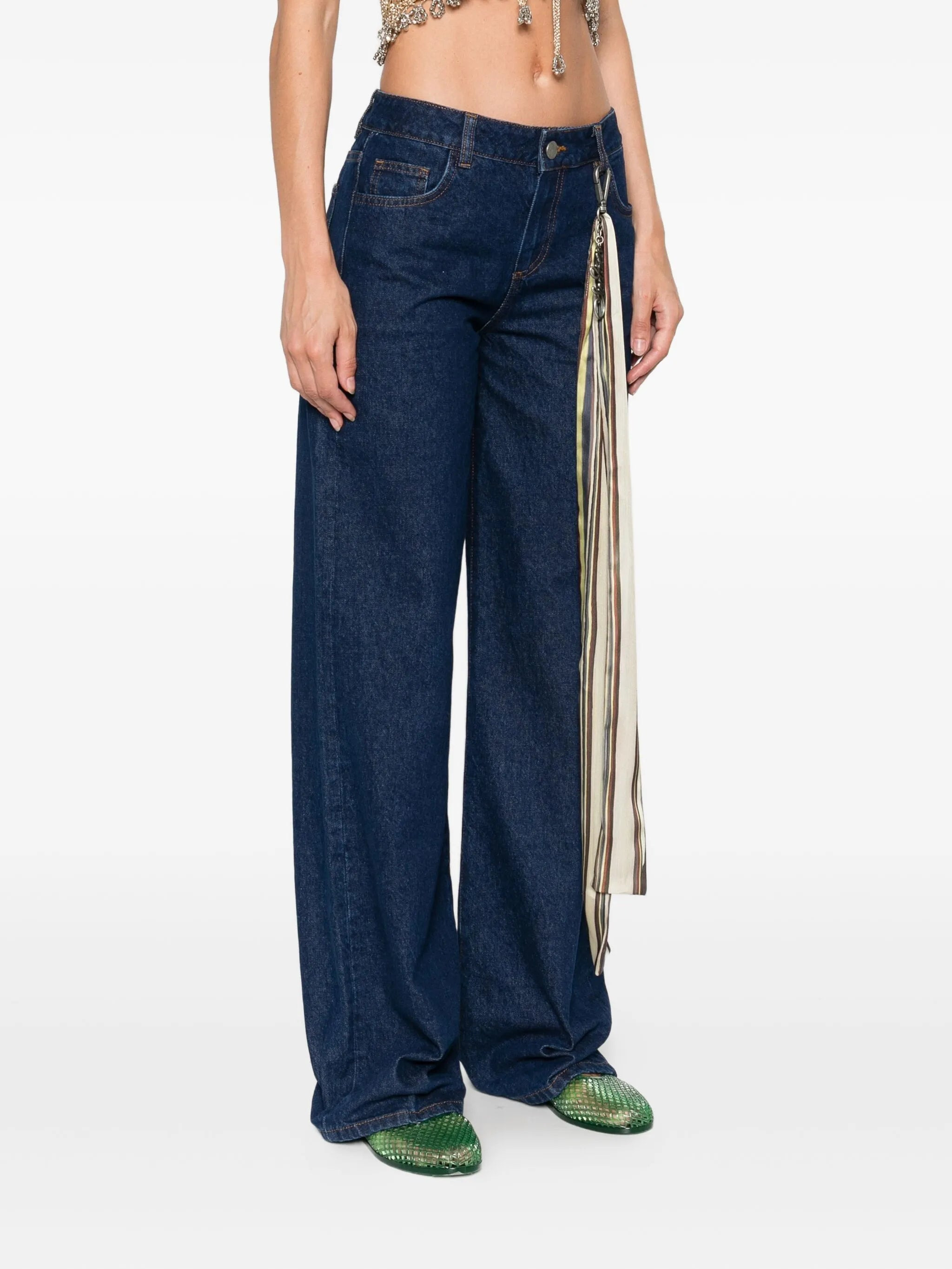 Siedres Odette Scarf-detail Jeans - 5