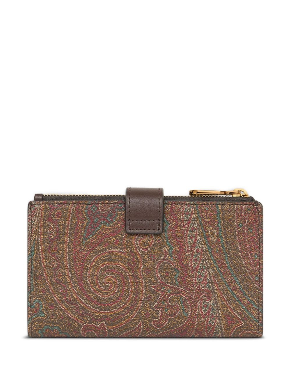 paisley-jacquard wallet - 2