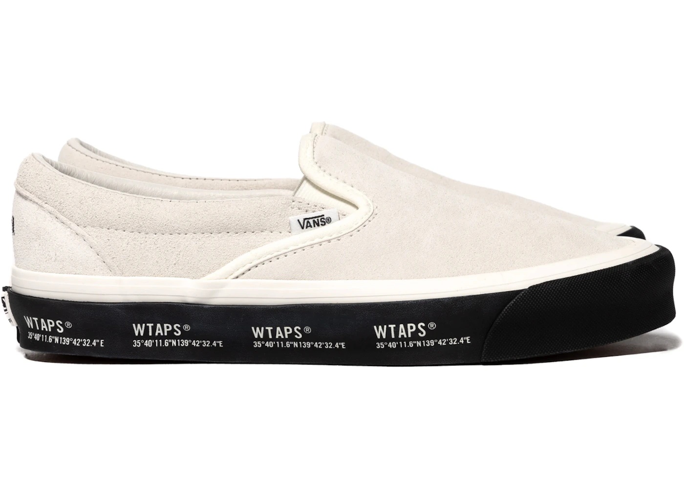 Vans Slip-On WTAPS White Black - 1