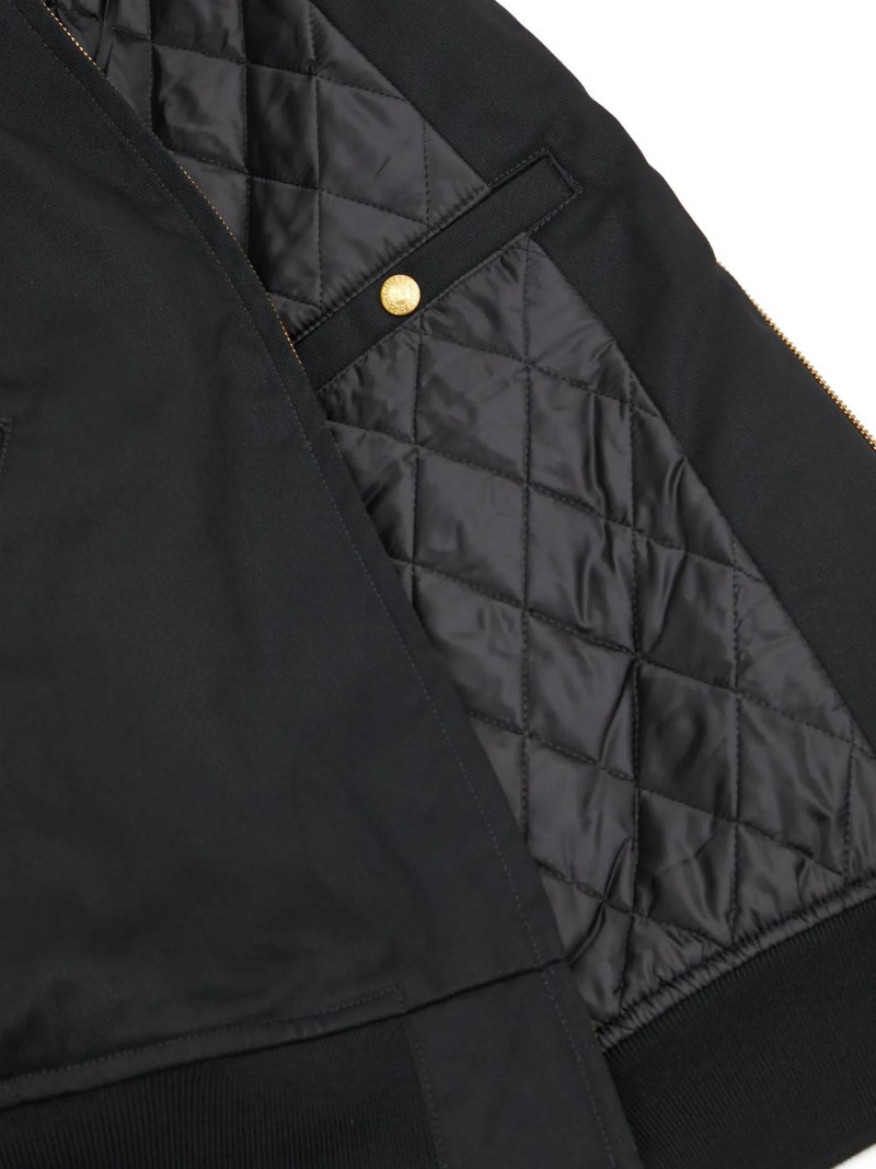 zipped sherpa-collar jacket 5