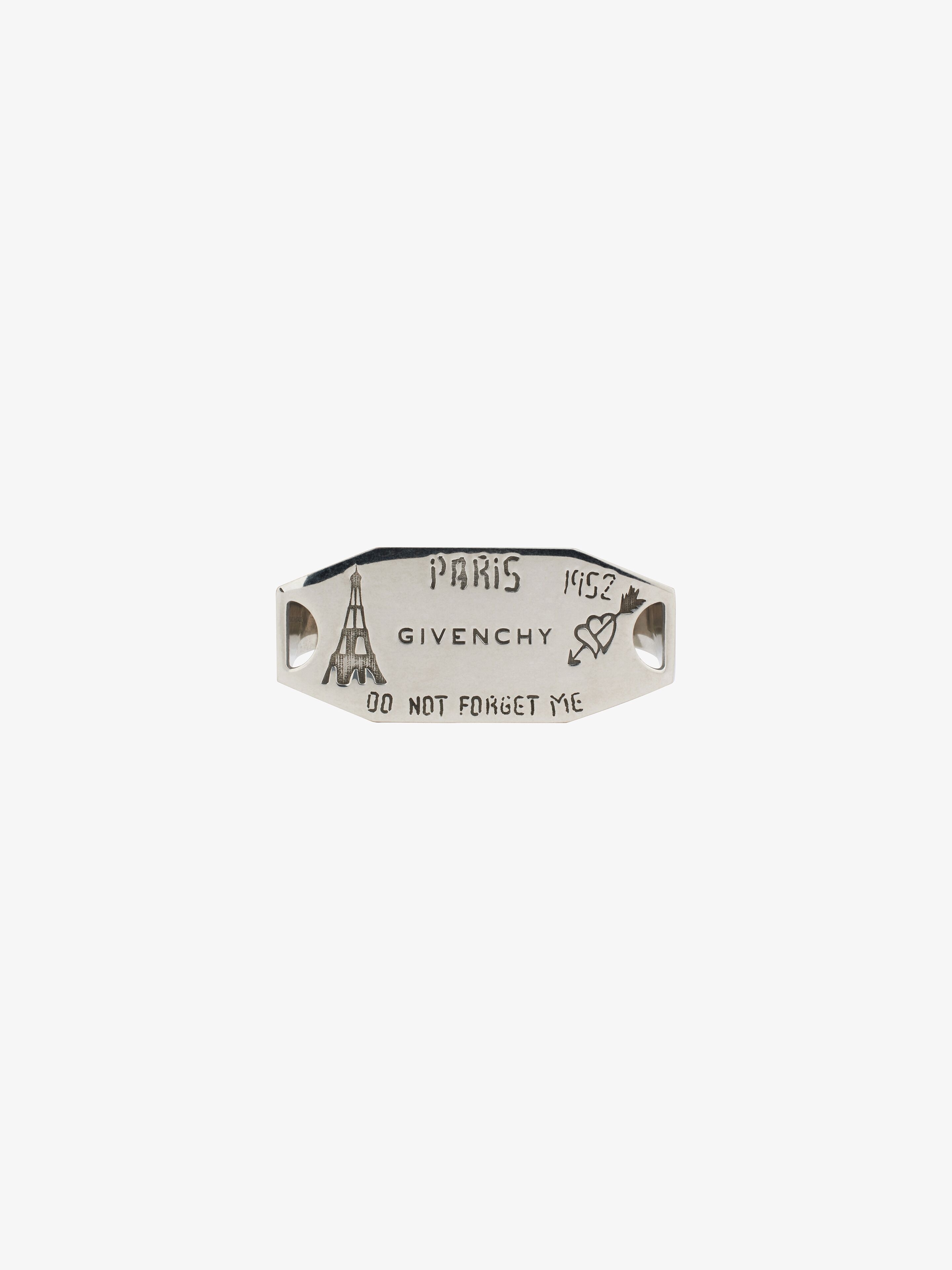 CITY DOUBLE FINGER RING IN METAL - 1
