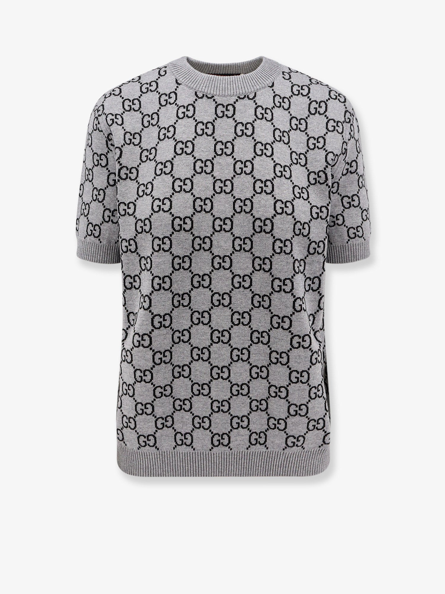 Gucci Women Reversible Wool Sweater With Gg Motif - 1
