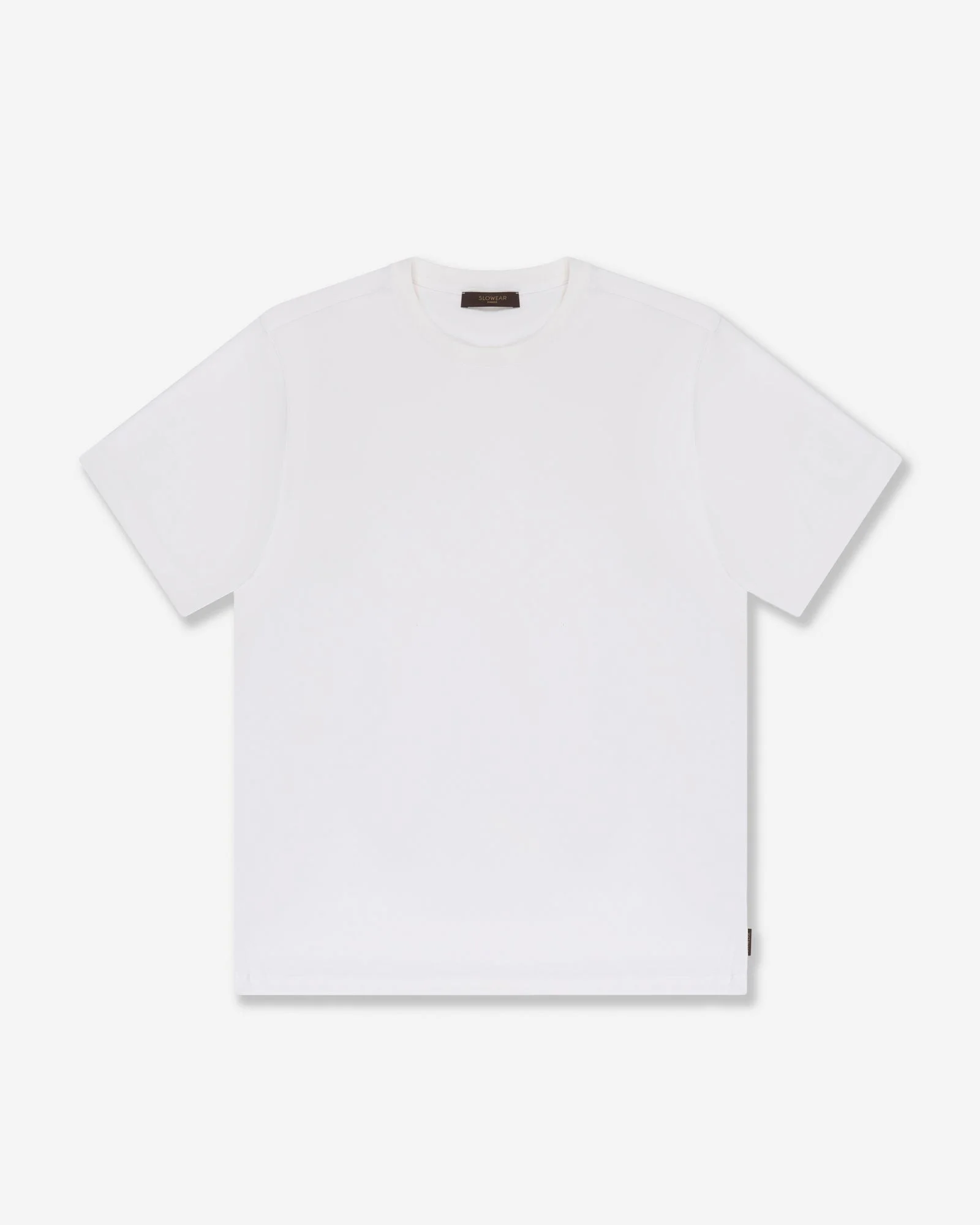 Slim fit cotton and silk jersey T-shirt - 1