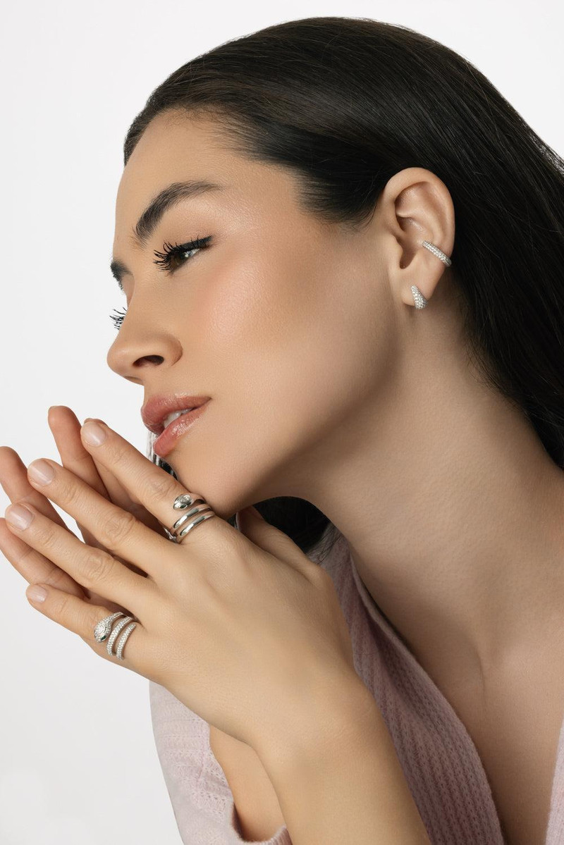 Diamond Baby Claw Earrings 4