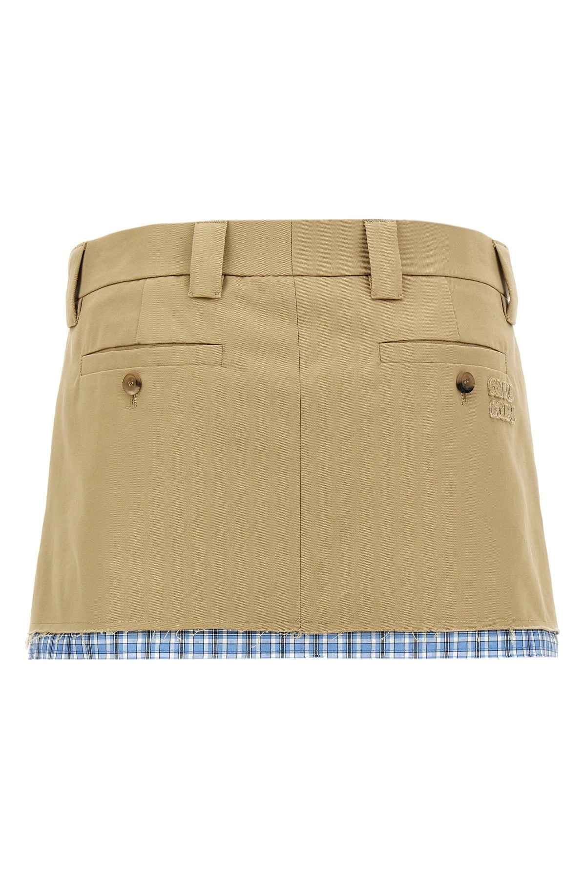 Layered mini skirt - 3