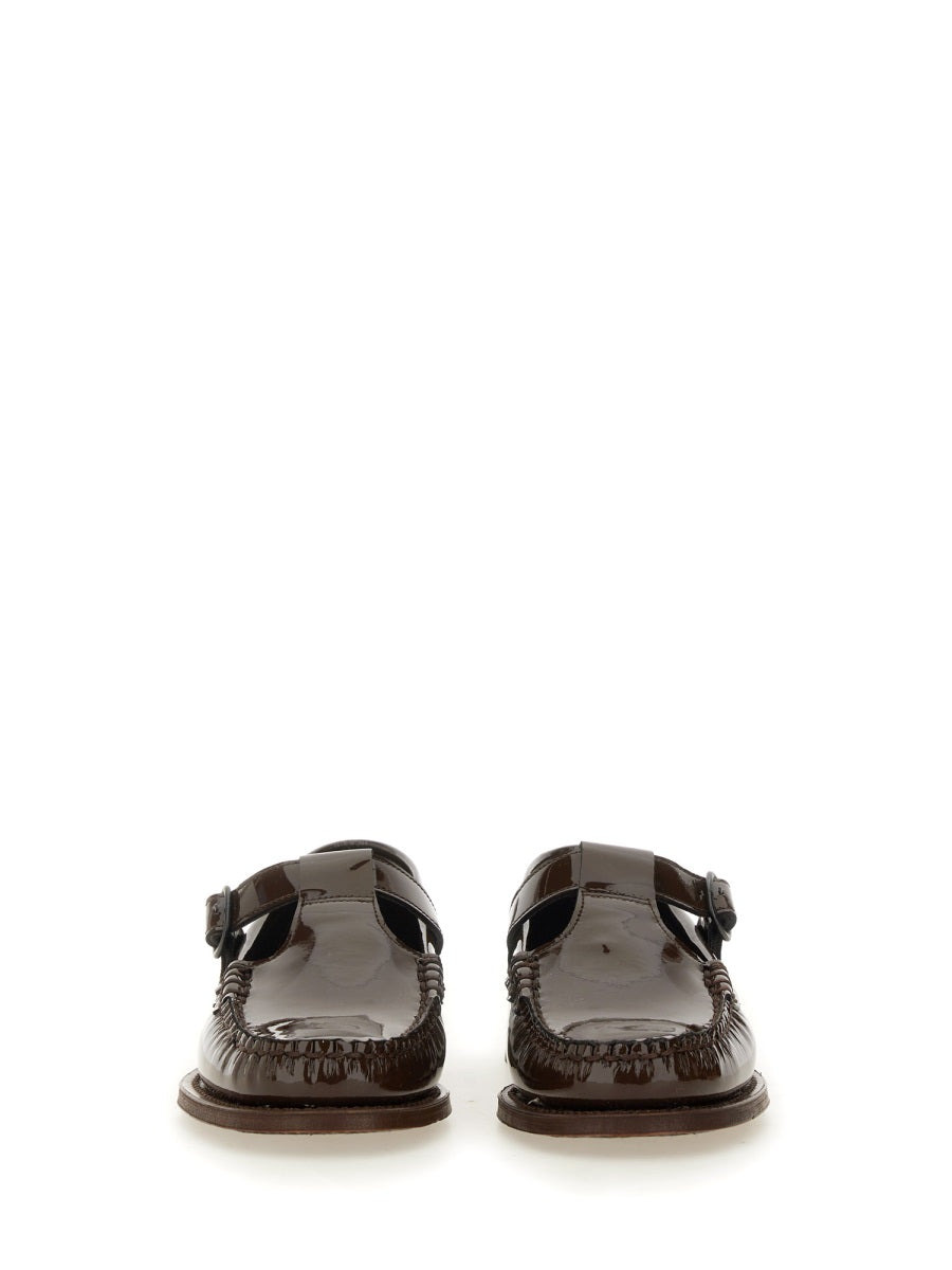 Hereu Women Moccasin T-Bar "Alber" - 4