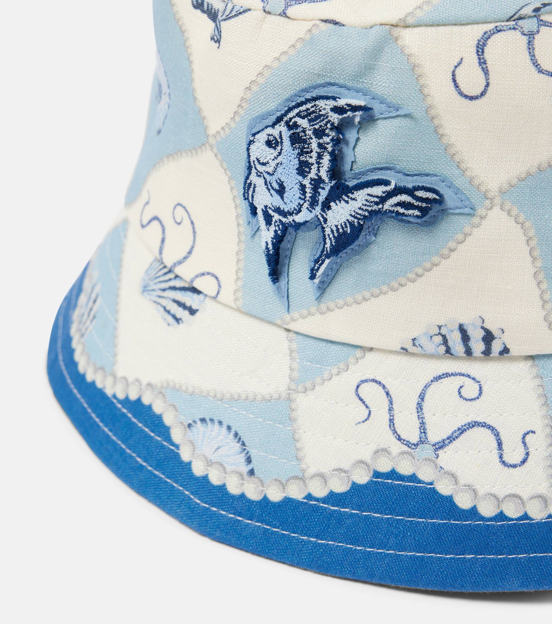 Pia linen bucket hat - 3