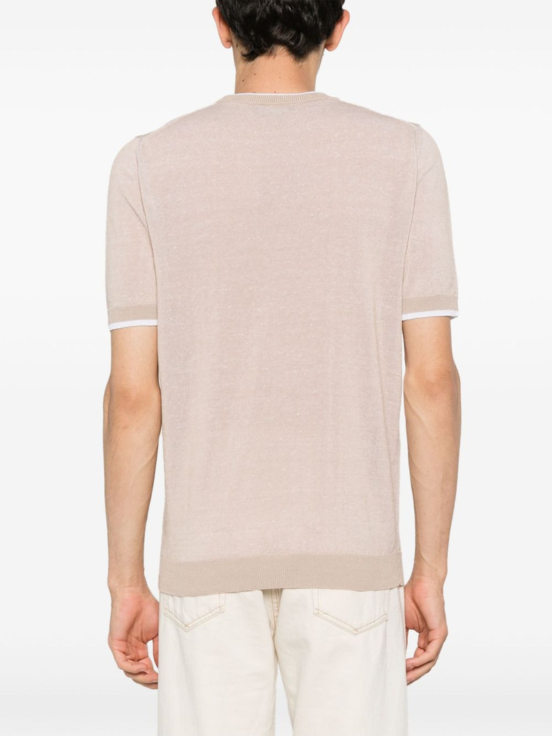 mélange-effect T-shirt 4