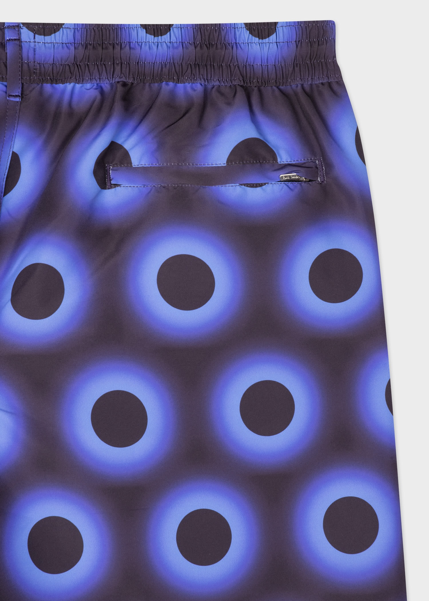 'Glow Polka' Long Swim Shorts - 2