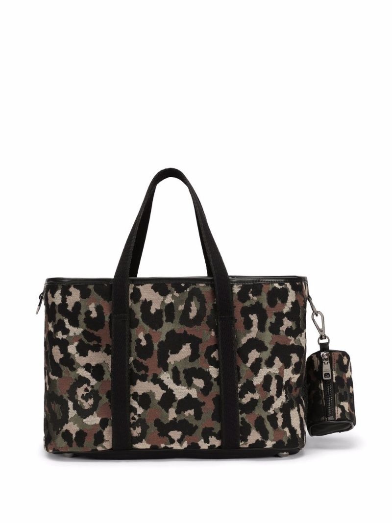 leopard-print pet carry bag - 3