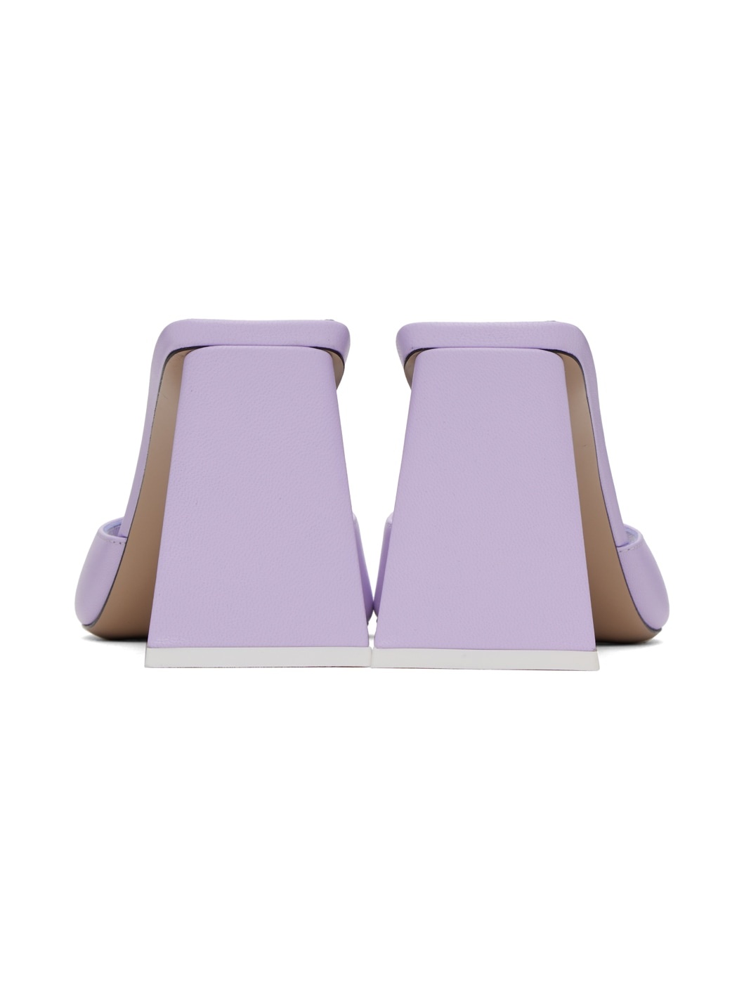 Purple Mini Devon Mules - 2