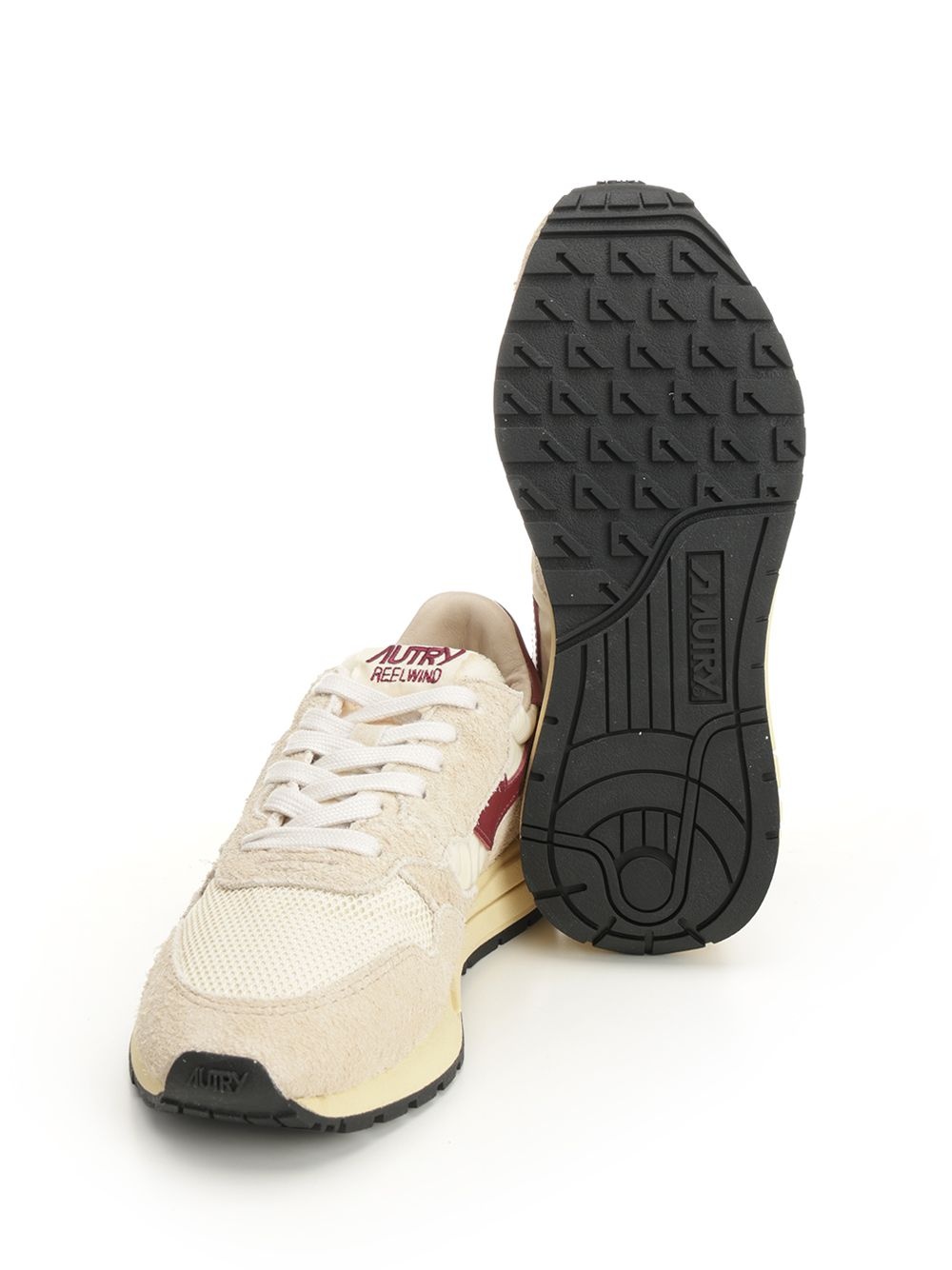 Reelwind Low Wom Ut12 Suede/Net Plugh/Zephyr Sneakers Rose - 5