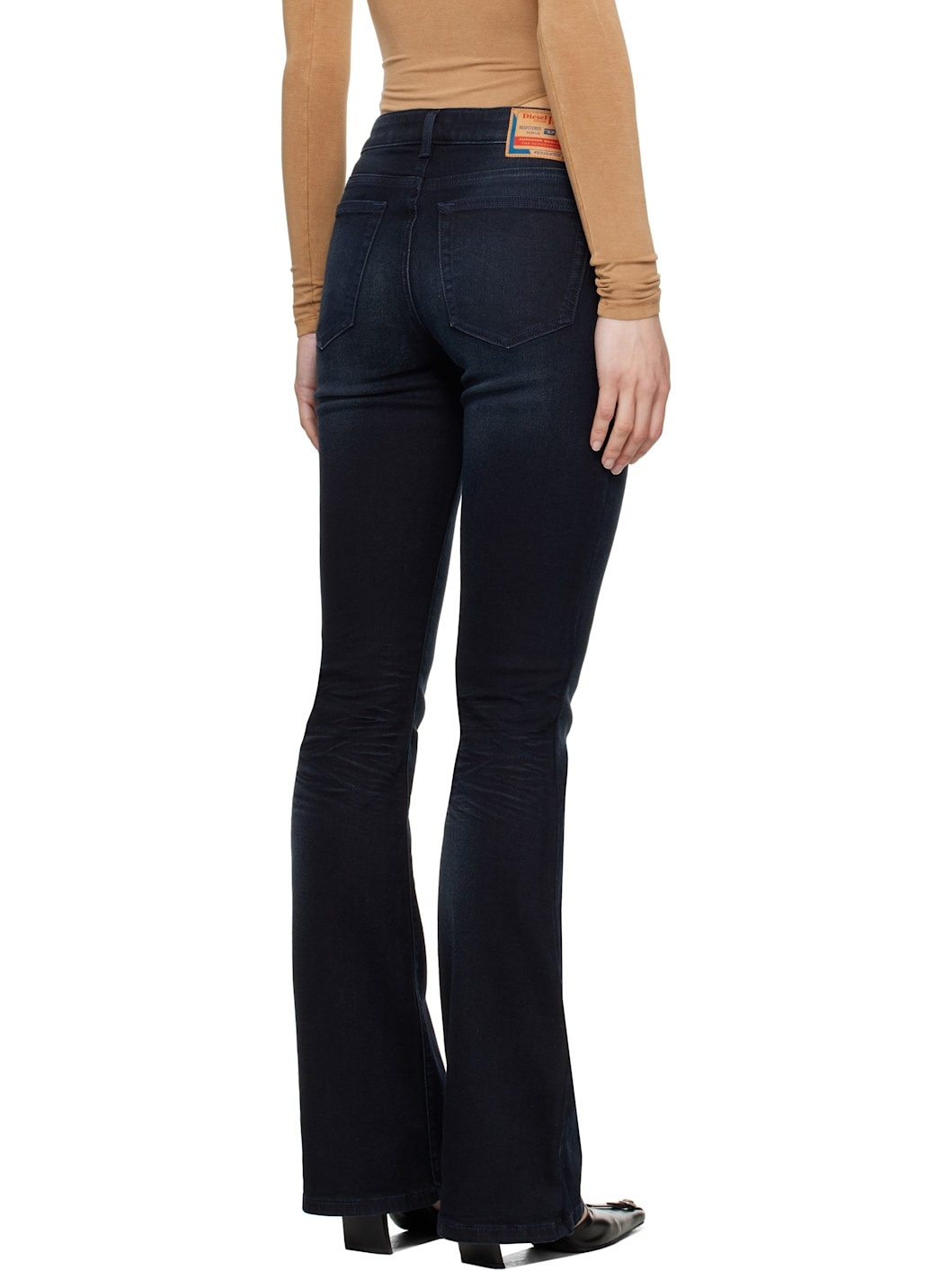 Navy Bootcut 1969 D-Ebbey 09j18 Jeans - 3